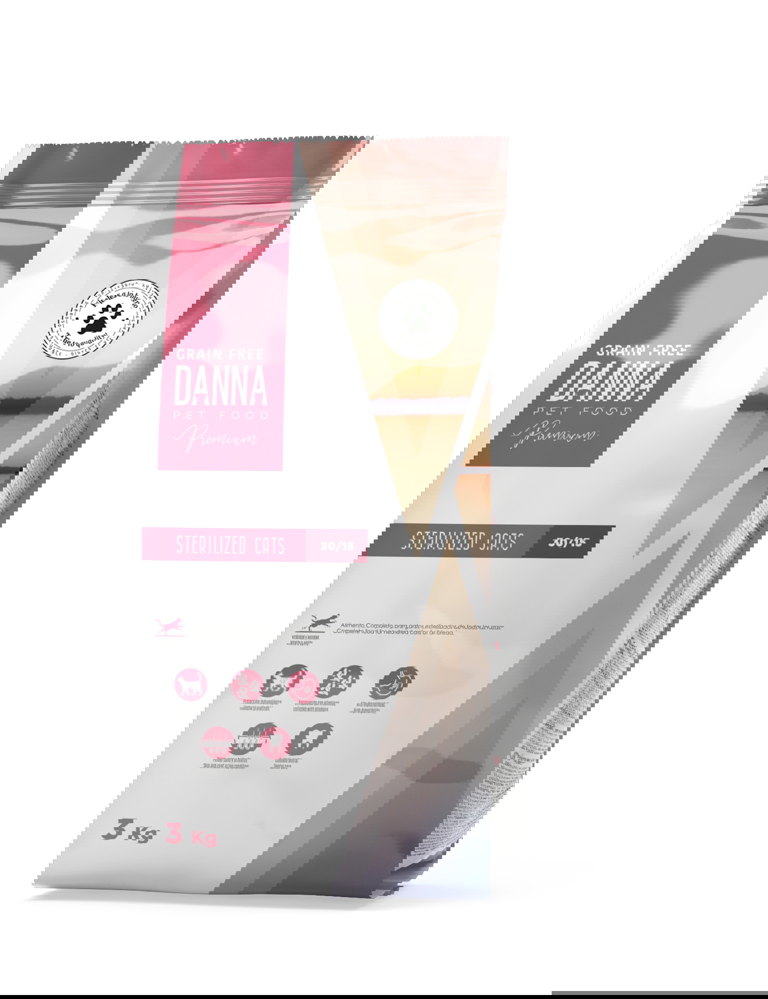 אוכל חתולים מעוקרים