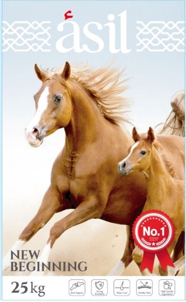 תערובת סוסים עם ויטמינים לסוסים מניקות