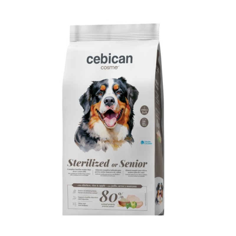 אוכל כלבים סטרילייזד סניור